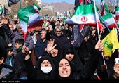 راهپیمایی محکومیت جنایات آمریکا و اسرائیل - زنجان