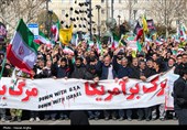راهپیمایی محکومیت جنایات آمریکا و اسرائیل - زنجان