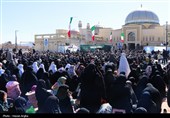 راهپیمایی محکومیت جنایات آمریکا و اسرائیل - زنجان