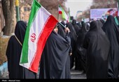 راهپیمایی محکومیت جنایات آمریکا و اسرائیل - تبریز