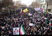 راهپیمایی محکومیت جنایات آمریکا و اسرائیل - تبریز