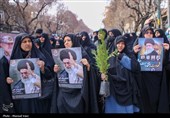 راهپیمایی محکومیت جنایات آمریکا و اسرائیل - تبریز