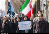 راهپیمایی محکومیت جنایات آمریکا و اسرائیل - تبریز