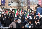 وداع مردم قزوین با شهید مدافع وطن