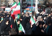 وداع مردم قزوین با شهید مدافع وطن