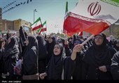 راهپیمایی محکومیت جنایات آمریکا و اسرائیل - شیراز