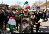 راهپیمایی محکومیت جنایات آمریکا و اسرائیل - قزوین