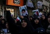 راهپیمایی محکومیت جنایات آمریکا و اسرائیل - قزوین