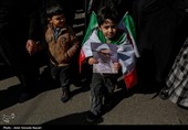راهپیمایی محکومیت جنایات آمریکا و اسرائیل - قزوین