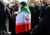 راهپیمایی محکومیت جنایات آمریکا و اسرائیل - قزوین