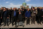 راهپیمایی محکومیت جنایات آمریکا و اسرائیل - قزوین