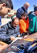 هنرمندان بسیجی قزوین در رثای شهادت رهبری خوشنویسی کردند