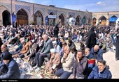هنرمندان بسیجی قزوین در رثای شهادت رهبری خوشنویسی کردند