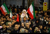 مراسم هفتمین روز شهادت رهبر شهید انقلاب در بجنورد
