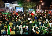 مراسم هفتمین روز شهادت رهبر شهید انقلاب در بجنورد