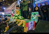 مراسم هفتمین روز شهادت رهبر شهید انقلاب در بجنورد