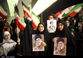 شادی مردم شیراز پس از اعلام رهبری آیت الله سیدمجتبی خامنه‌ای