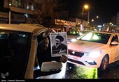 شادی مردم تهران پس از اعلام رهبری آیت الله سیدمجتبی خامنه‌ای