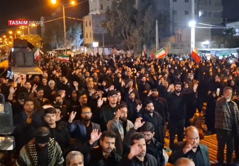 چرامی‌ها فریاد انتقام خواهی سردادند