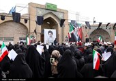 اجتماع مردمی بیعت با آیت‌الله سید مجتبی خامنه‌ای سومین رهبر معظم انقلاب اسلامی - قزوین