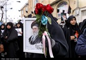اجتماع مردمی بیعت با آیت‌الله سید مجتبی خامنه‌ای سومین رهبر معظم انقلاب اسلامی - قزوین