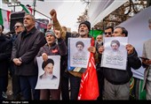 اجتماع مردمی بیعت با آیت‌الله سید مجتبی خامنه‌ای سومین رهبر معظم انقلاب اسلامی - بجنورد