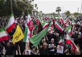 اجتماع مردمی بیعت با آیت‌الله سید مجتبی خامنه‌ای سومین رهبر معظم انقلاب اسلامی - لامرد