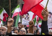 اجتماع مردمی بیعت با آیت‌الله سید مجتبی خامنه‌ای سومین رهبر معظم انقلاب اسلامی - لامرد