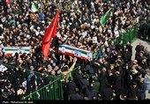 تشییع جثامین الشهداء القادة العسکرین الشهداء یوم غد الاربعاء