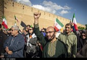 اجتماع مردمی بیعت با آیت‌الله سید مجتبی خامنه‌ای سومین رهبر معظم انقلاب اسلامی - شیراز