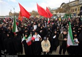 اجتماع مردمی بیعت با آیت‌الله سید مجتبی خامنه‌ای سومین رهبر معظم انقلاب اسلامی - همدان