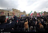 اجتماع مردمی بیعت با آیت‌الله سید مجتبی خامنه‌ای سومین رهبر معظم انقلاب اسلامی - همدان