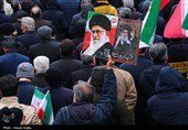 اجتماع مردمی بیعت با آیت‌الله سید مجتبی خامنه‌ای سومین رهبر معظم انقلاب اسلامی - زنجان