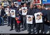 اجتماع مردمی بیعت با آیت‌الله سید مجتبی خامنه‌ای سومین رهبر معظم انقلاب اسلامی - خرم آباد
