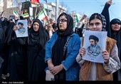 اجتماع مردمی بیعت با آیت‌الله سید مجتبی خامنه‌ای سومین رهبر معظم انقلاب اسلامی - خرم آباد