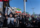 اجتماع مردمی بیعت با آیت‌الله سید مجتبی خامنه‌ای سومین رهبر معظم انقلاب اسلامی - خرم آباد