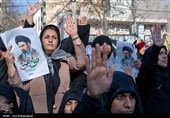 اجتماع مردمی بیعت با آیت‌الله سید مجتبی خامنه‌ای سومین رهبر معظم انقلاب اسلامی - خرم آباد