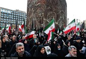 اجتماع مردمی بیعت با آیت‌الله سید مجتبی خامنه‌ای سومین رهبر معظم انقلاب اسلامی - تهران