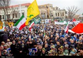 اجتماع مردمی بیعت با آیت‌الله سید مجتبی خامنه‌ای سومین رهبر معظم انقلاب اسلامی - تبریز