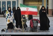 اجتماع مردمی بیعت با آیت‌الله سید مجتبی خامنه‌ای سومین رهبر معظم انقلاب اسلامی در مسجد مقدس جمکران