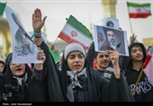 اجتماع مردمی بیعت با آیت‌الله سید مجتبی خامنه‌ای سومین رهبر معظم انقلاب اسلامی در مسجد مقدس جمکران