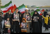 اجتماع مردمی بیعت با آیت‌الله سید مجتبی خامنه‌ای سومین رهبر معظم انقلاب اسلامی در مسجد مقدس جمکران
