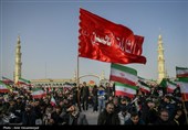 اجتماع مردمی بیعت با آیت‌الله سید مجتبی خامنه‌ای سومین رهبر معظم انقلاب اسلامی در مسجد مقدس جمکران