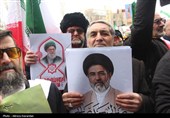 اجتماع مردمی بیعت با آیت‌الله سید مجتبی خامنه‌ای سومین رهبر معظم انقلاب اسلامی در اردبیل