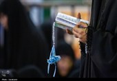 برپایی آیین احیا شب بیست و سوم رمضان در امامزاده هلال بن علی(ع)+تصاویر