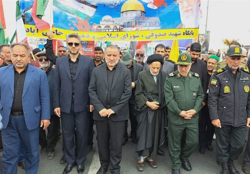 راهپیمایی روز قدس , روز قدس , اخبار استان خراسان جنوبی , شهید , رهبر انقلاب ,