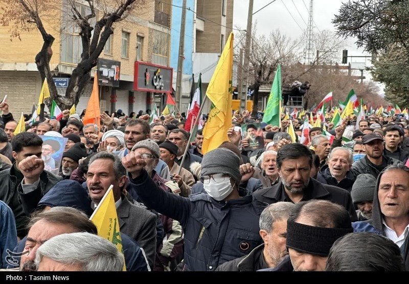 شکوه حضور مردم استان چهارمحال و بختیاری در راهپیمایی روز جهانی قدس