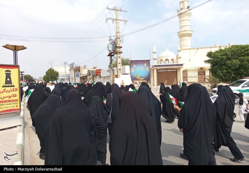 اخبار بندرلنگه , راهپیمایی روز قدس , 