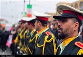 تشییع شهید اقتدار تاکستان