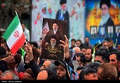 تشییع شهید اقتدار تاکستان